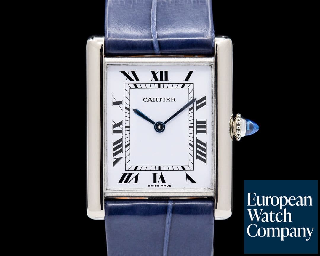 Image of Cartier Tank Louis Ultra-Thin 18K WG