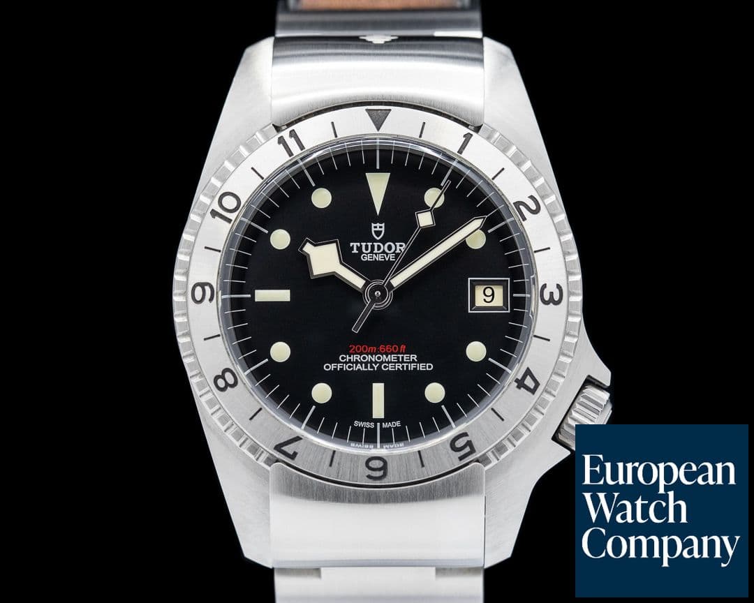 Image of Tudor Heritage Black Bay P01 SS Black Dial