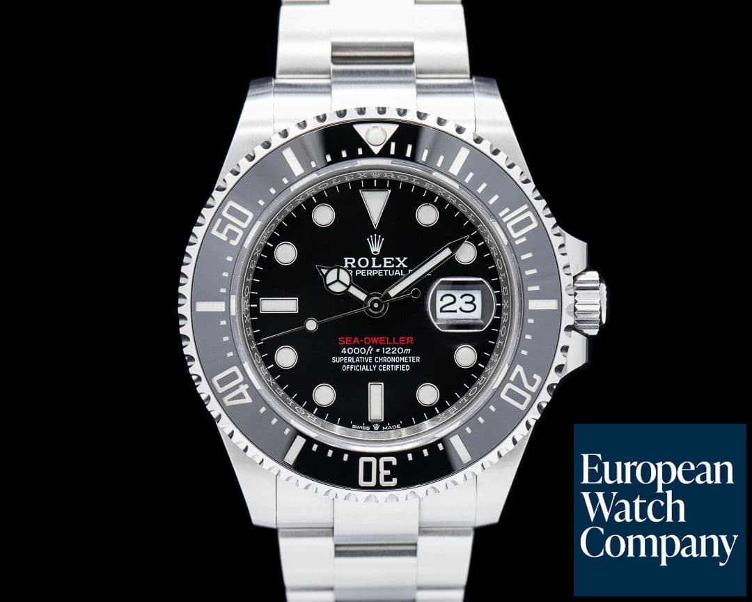 Image of Rolex Sea Dweller RED 43MM "50th Anniversary" SS Black Dial