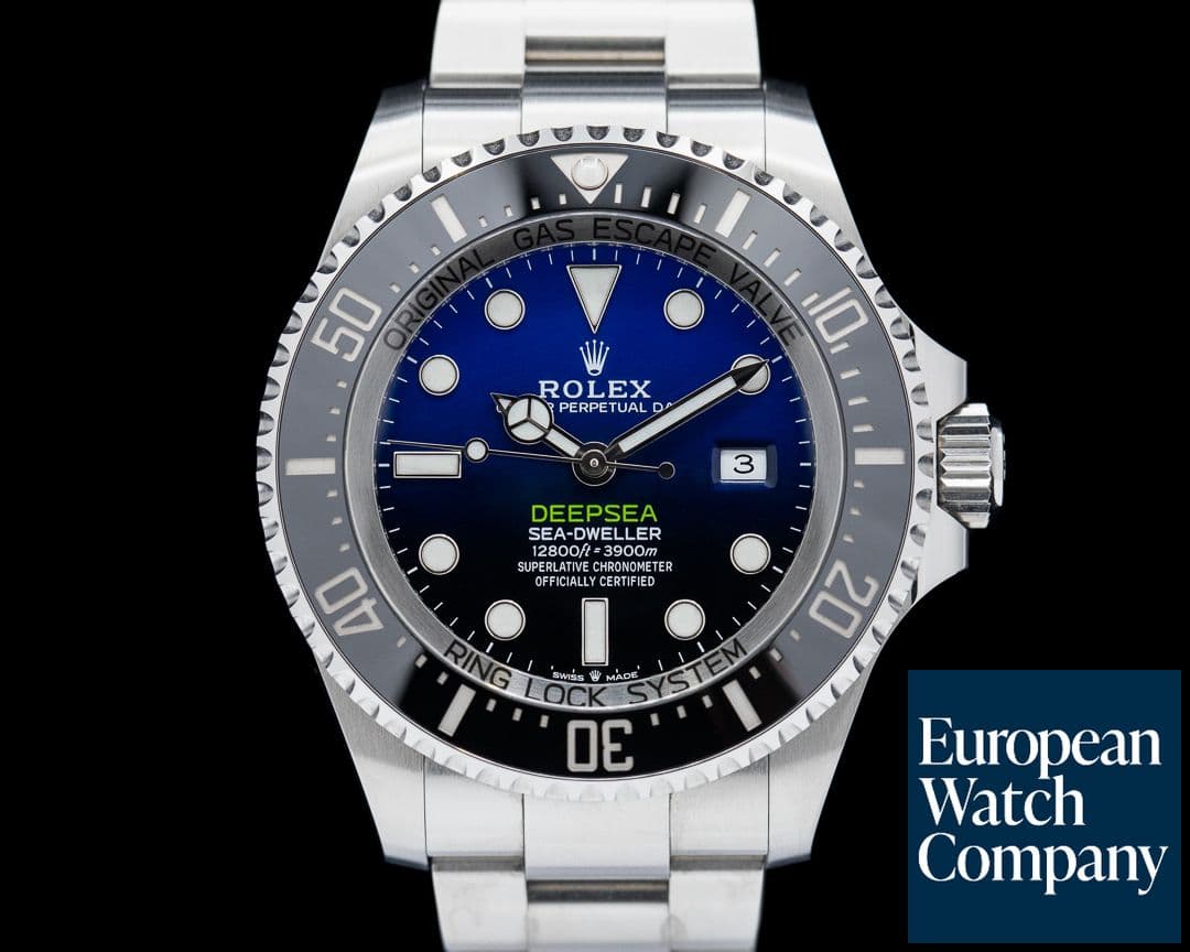 Image of Rolex Sea Dweller Deep Sea James Cameron SS Blue Dial