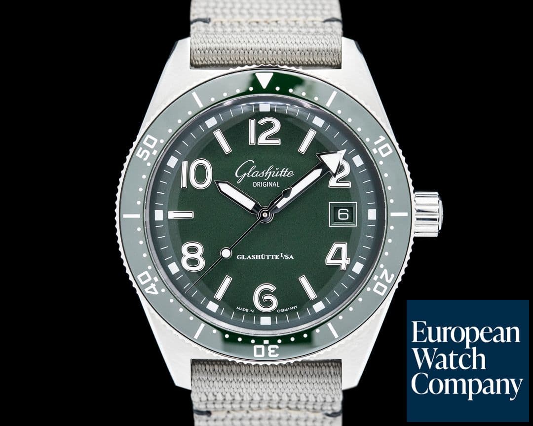Image of Glashutte Original SeaQ SS Green Dial 2024