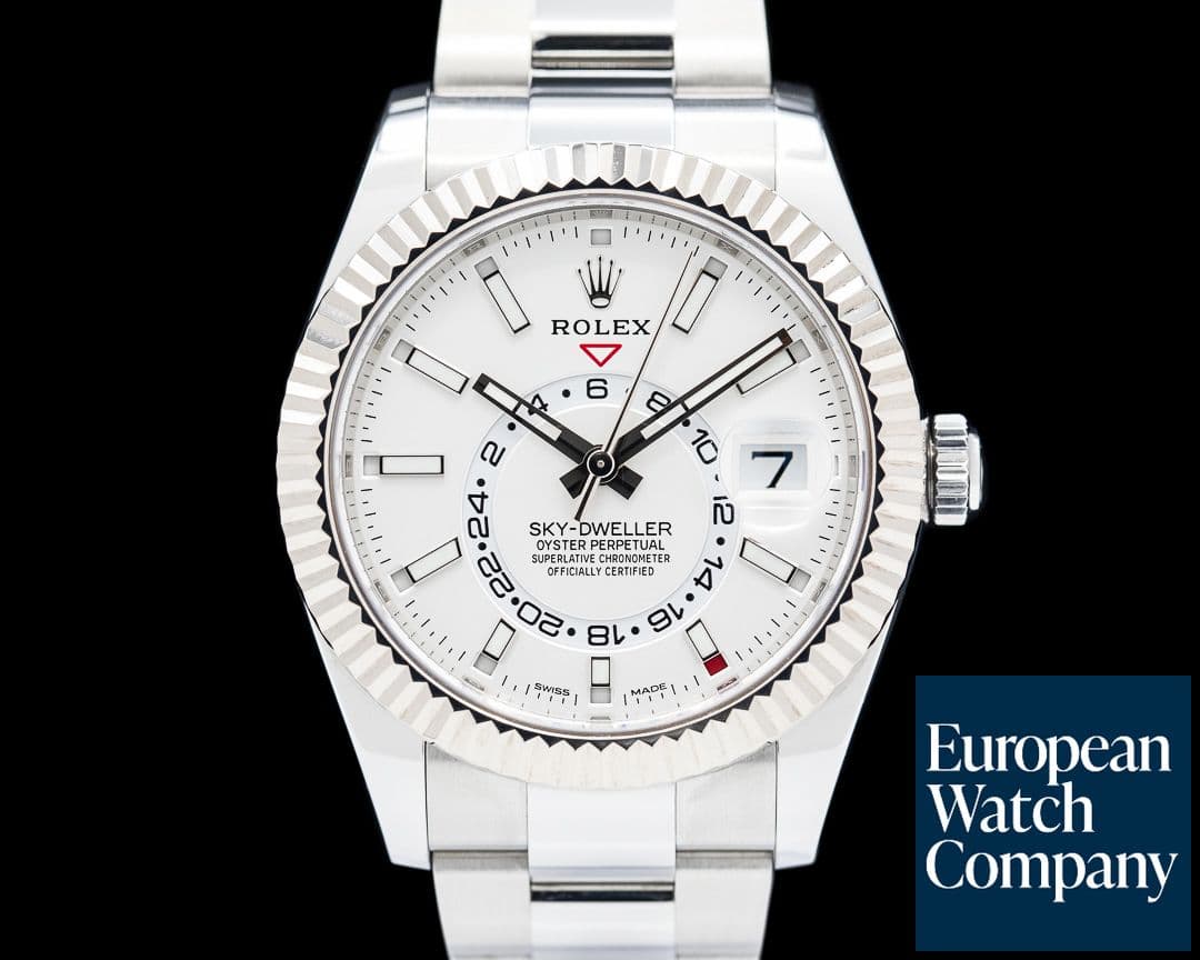 Image of Rolex Sky-Dweller 326934 SS White Dial