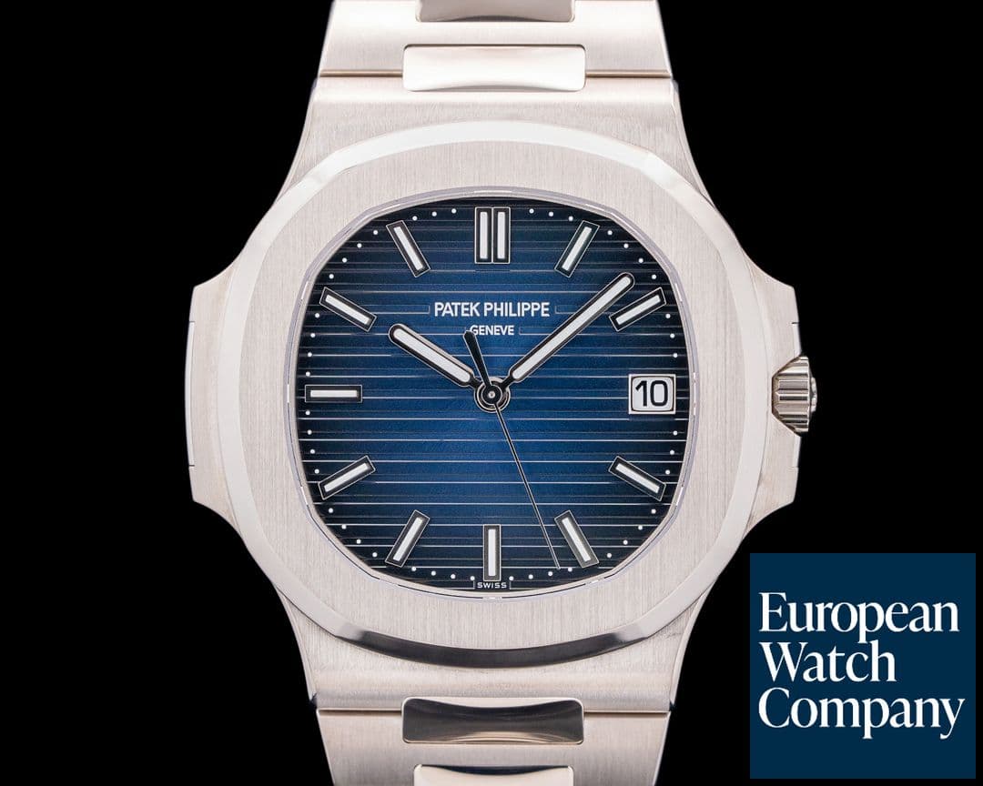 Image of Patek Philippe Jumbo Nautilus 5811/1G 18K White Gold Blue Dial 2025
