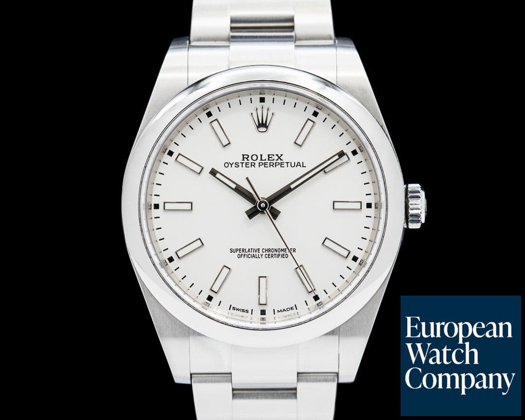 Image of Rolex Oyster Perpetual 114300 SS White Stick Dial