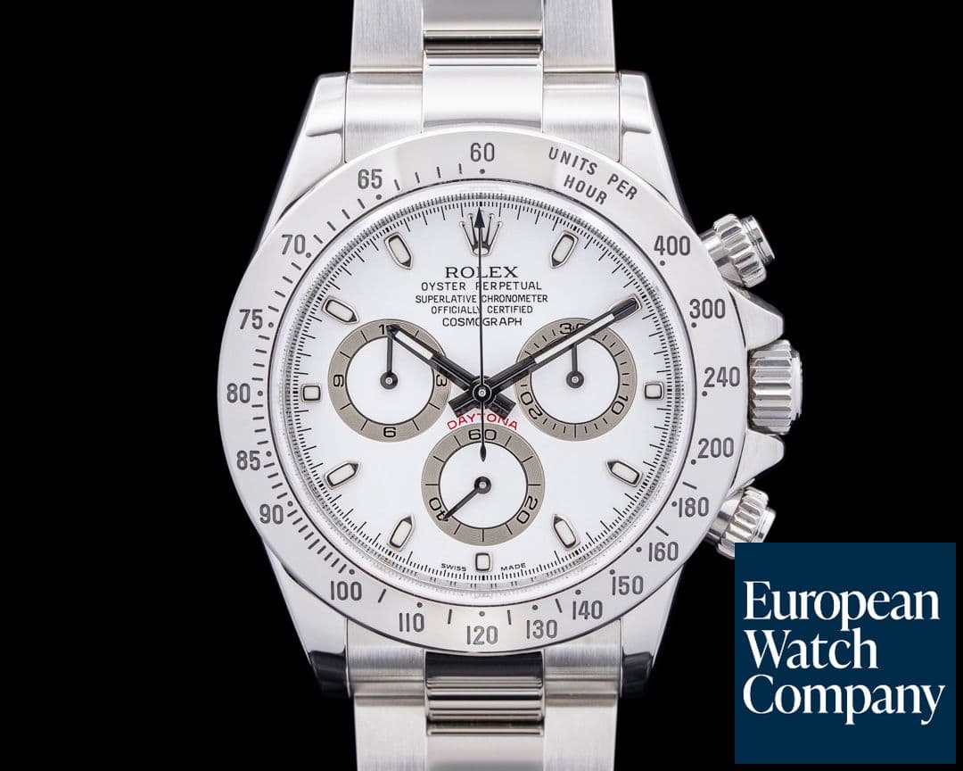 Image of Rolex Daytona 116520 SS White Dial