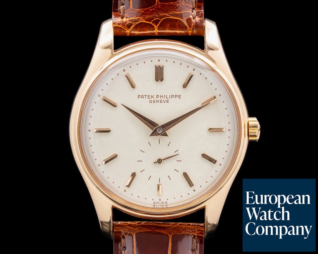 Image of Patek Philippe Vintage Calatrava 2526R ROSE GOLD Enamel Dial