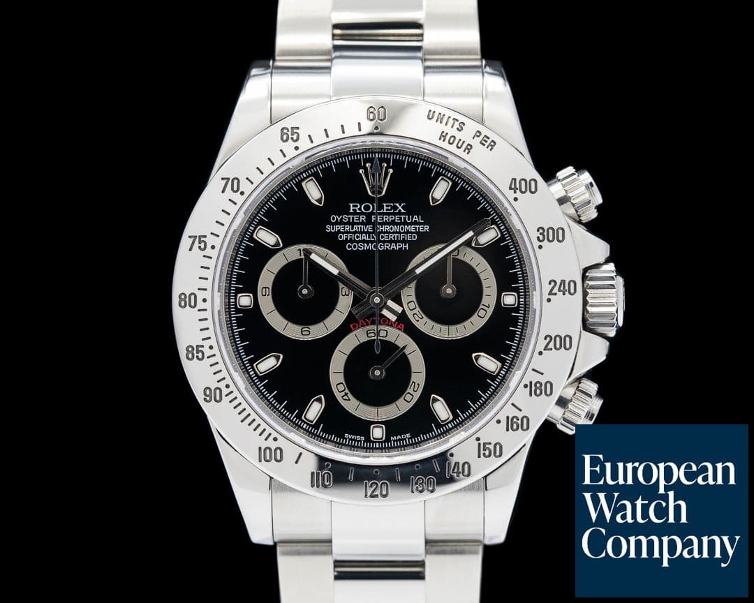 Image of Rolex Daytona 116520 SS Black Dial