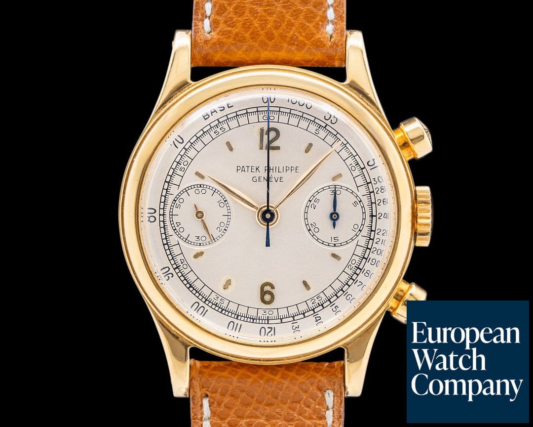 Image of Patek Philippe 1463 Chronograph "Tasti Tondi" 18K Yellow Gold C. 1956