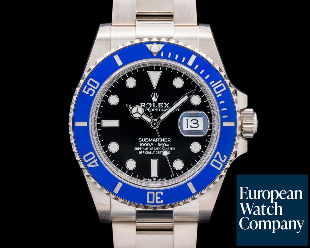 Image of Rolex Submariner Date 126619 18K White Gold Blue Bezel