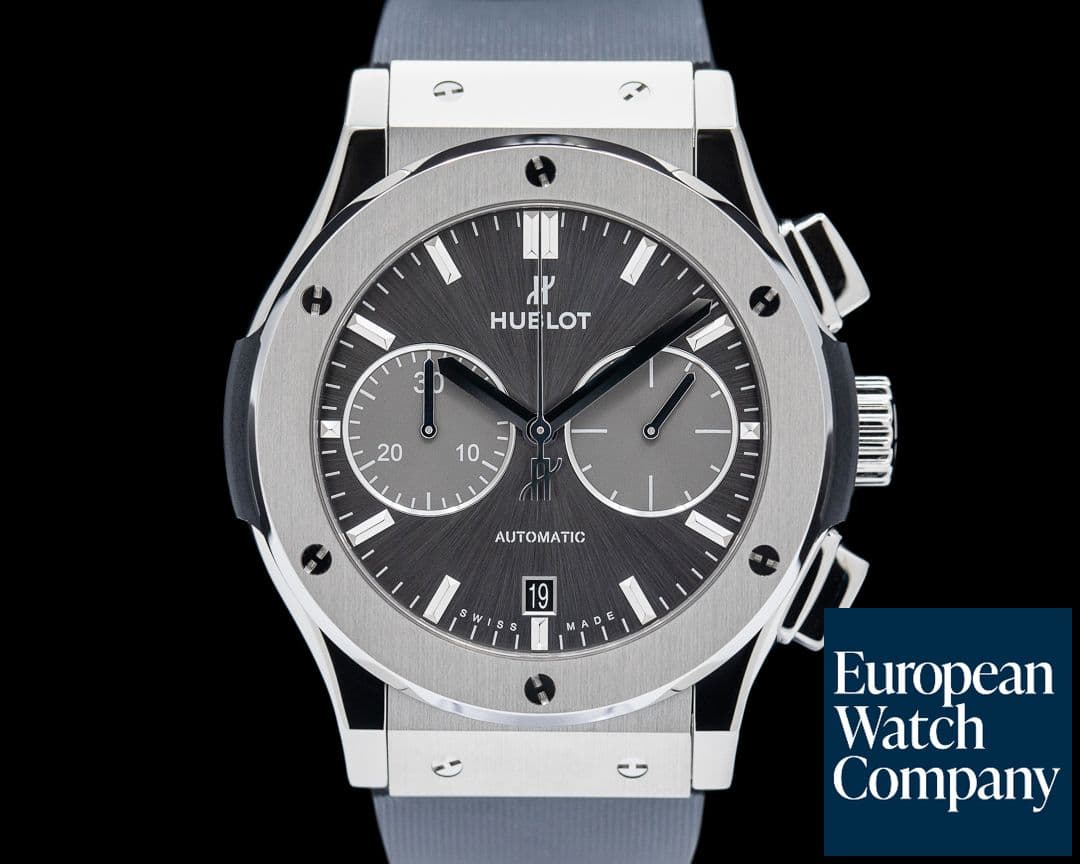 Image of Hublot Classic Fusion Chronograph Titanium Gray Dial