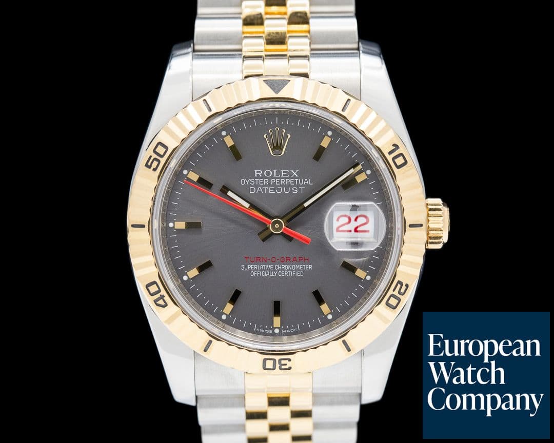Image of Rolex Datejust Turn-O-Graph 18K Yellow Gold / SS Jubilee