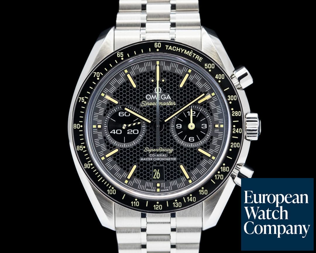 Image of Omega Speedmaster Racing Co-Axial Master Chronometer SS Black Dial 2024