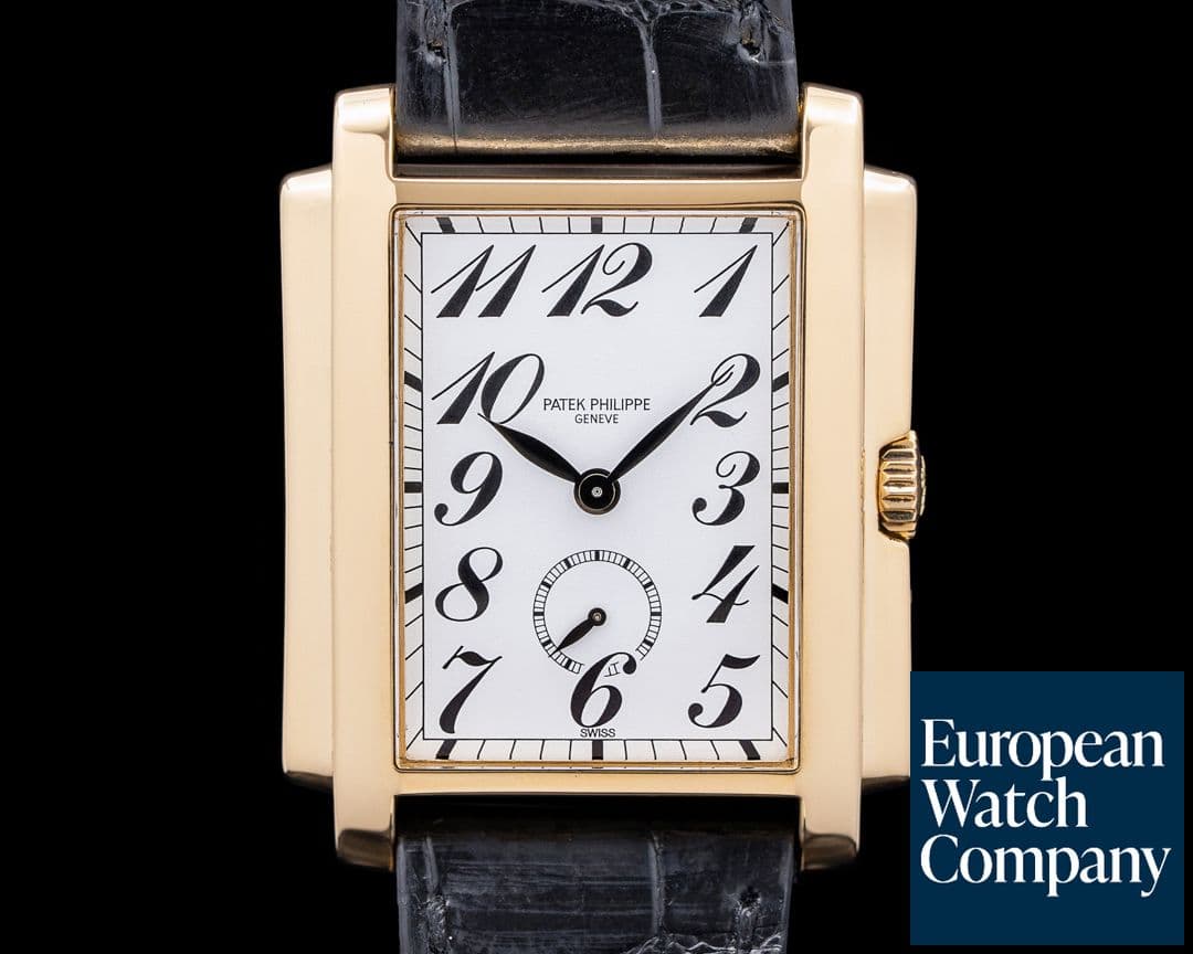 Image of Patek Philippe Gondolo 5024J 18K Yellow Gold White Dial