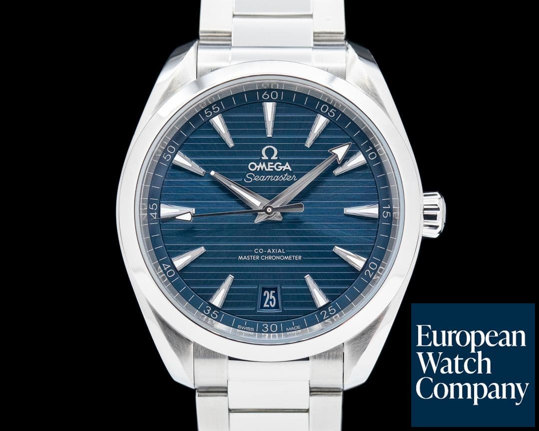 Image of Omega Seamaster Aqua Terra Co-Axial Master Chronometer SS Blue Dial