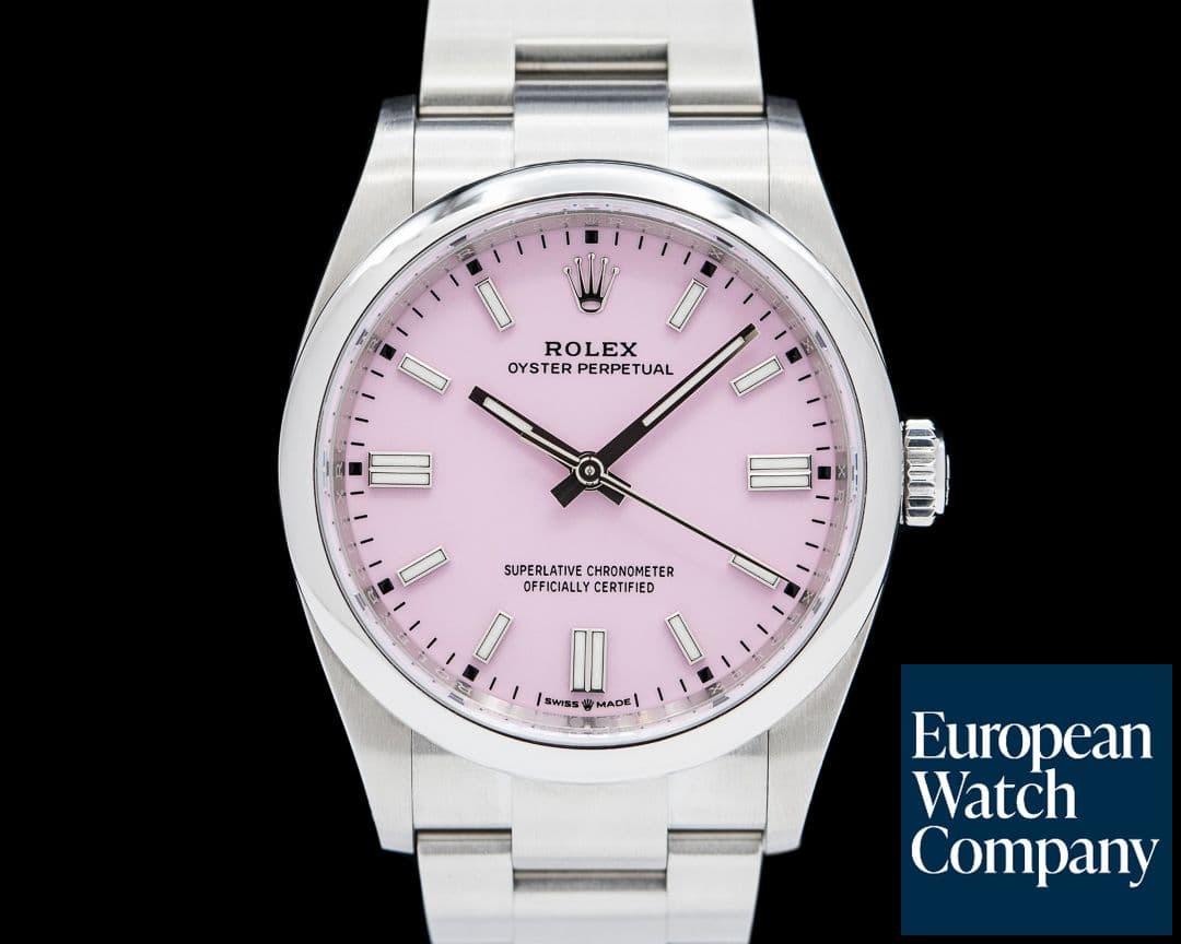 Image of Rolex Oyster Perpetual 36MM 126000 SS Pink Dial 2024