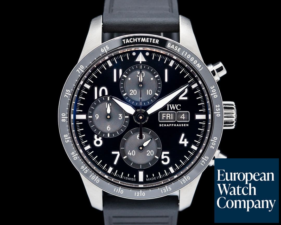 Image of IWC Pilot's Watch Performance Chronograph 41 AMG Titanium