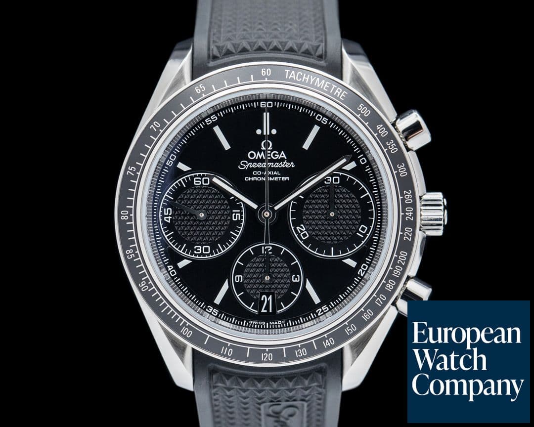 Image of Omega Speedmaster Racing Co-Axial Chronograph SS Black Dial 2024