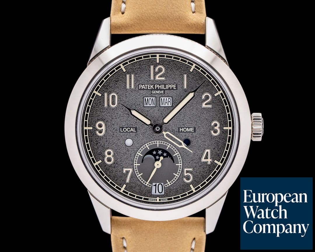 Image of Patek Philippe Calatrava Annual Calendar Travel Time 18K White Gold 2024