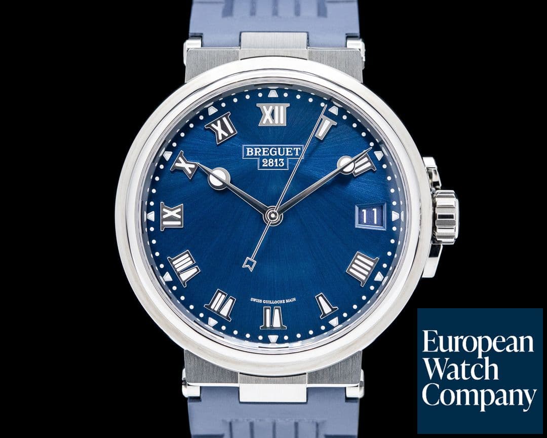 Image of Breguet Marine Automatic 5517 Titanium Blue Dial