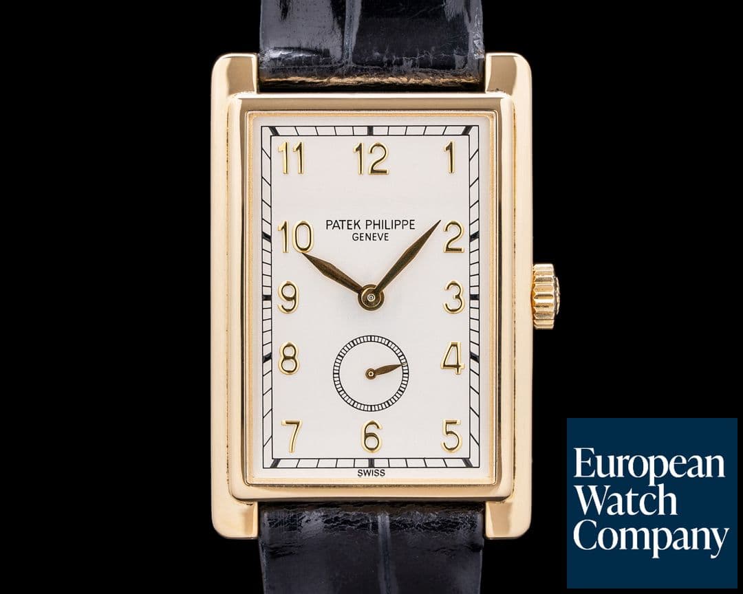 Image of Patek Philippe Gondolo 5009J 18K Yellow Gold Silver Dial