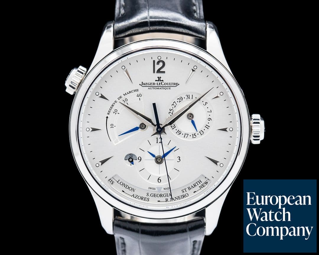 Image of Jaeger LeCoultre Master Geographic SS Silver Dial