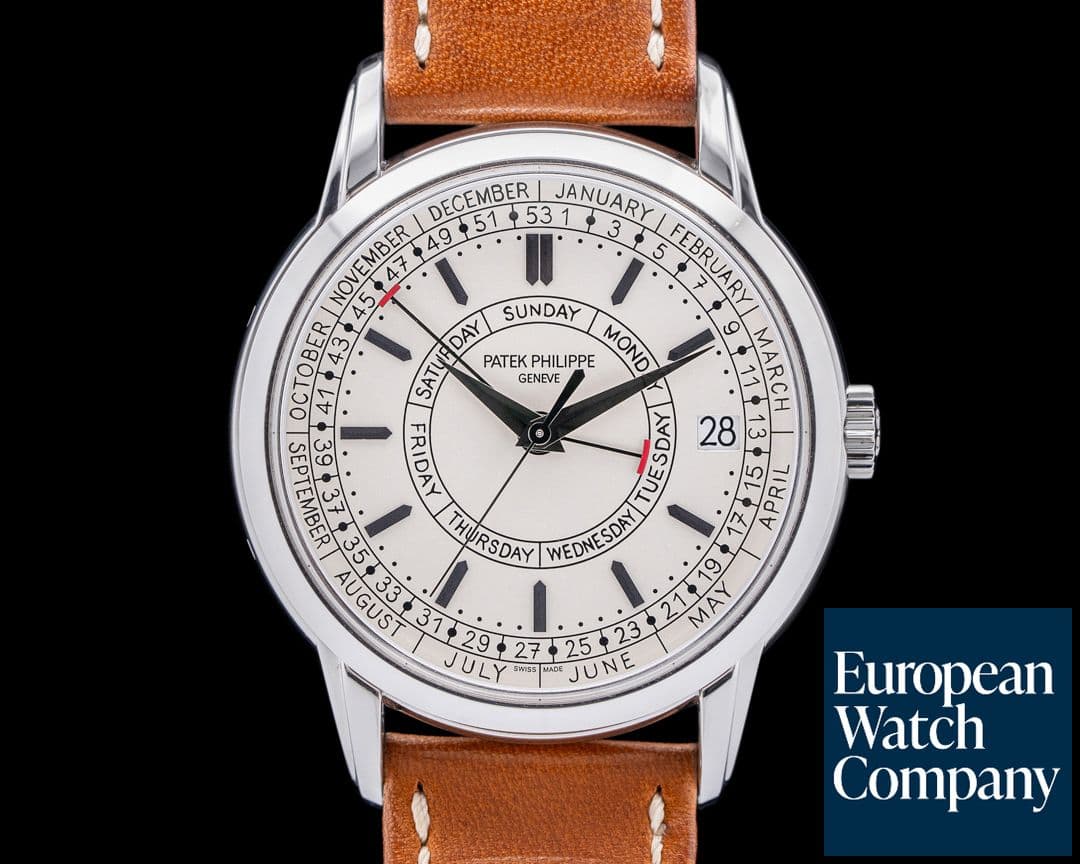 Image of Patek Philippe Calatrava 5212A Weekly Calendar SS Silver Dial