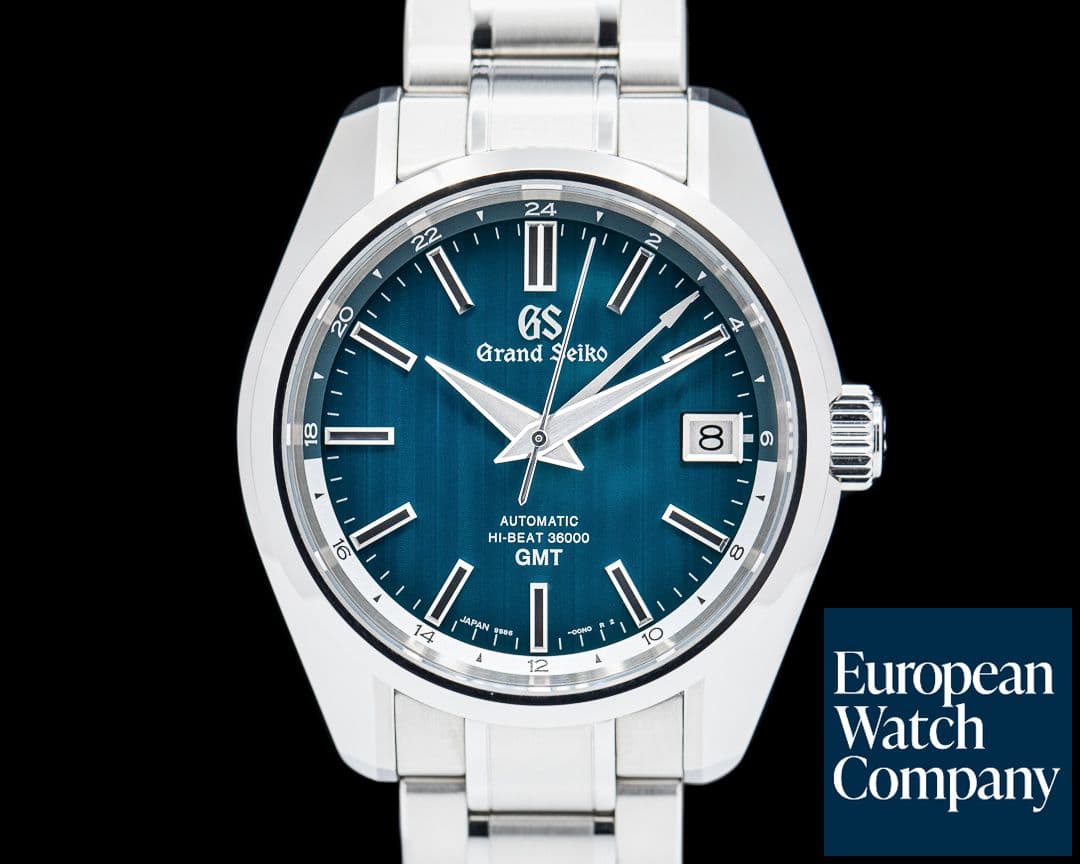 Image of Grand Seiko Hi-Beat 36000 GMT SS Green Dial LIMITED