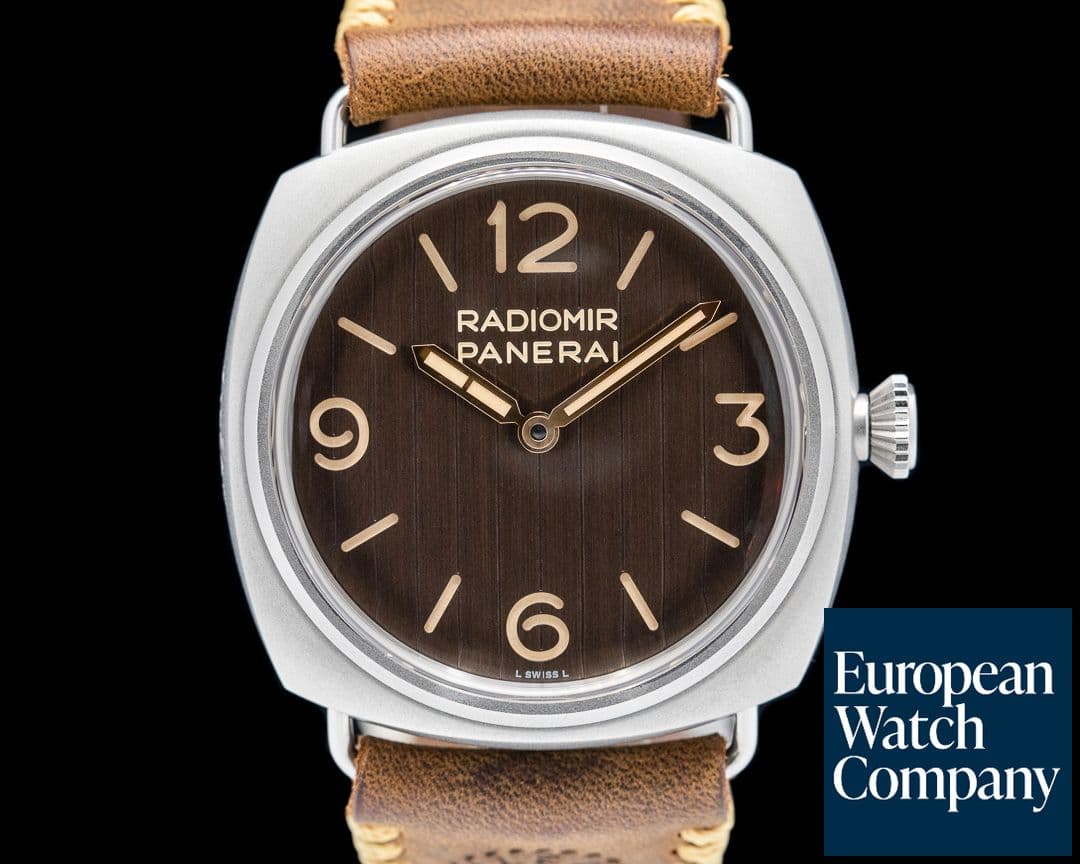 Image of Panerai Radiomir Eilean SS Brown Dial LIMITED