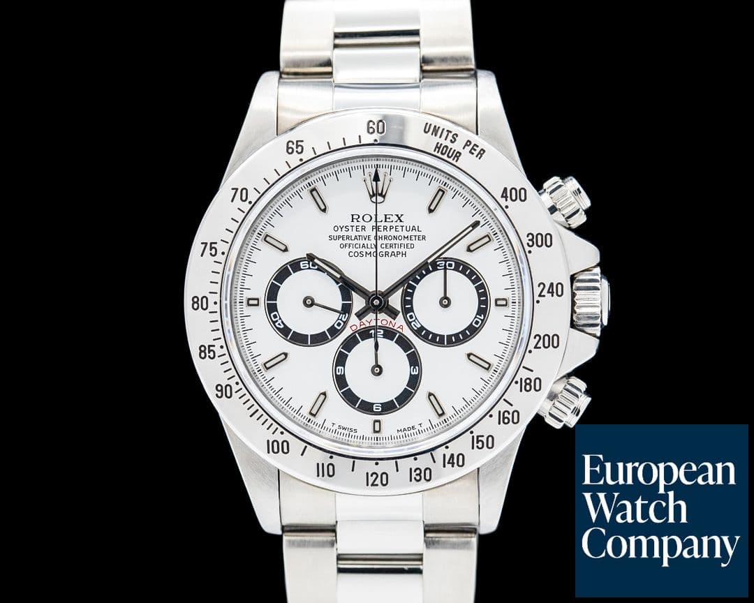 Image of Rolex Daytona 16520 "Zenith" White Dial SS C. 1994