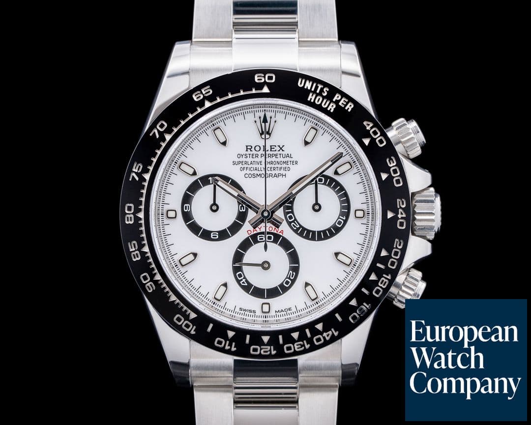 Image of Rolex Daytona 116500 Ceramic Bezel "Panda" SS White Dial