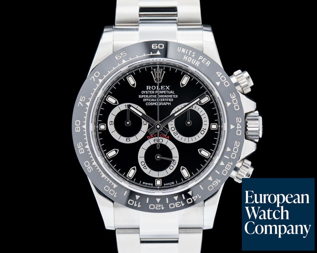 Image of Rolex Daytona 116500 SS Black Dial