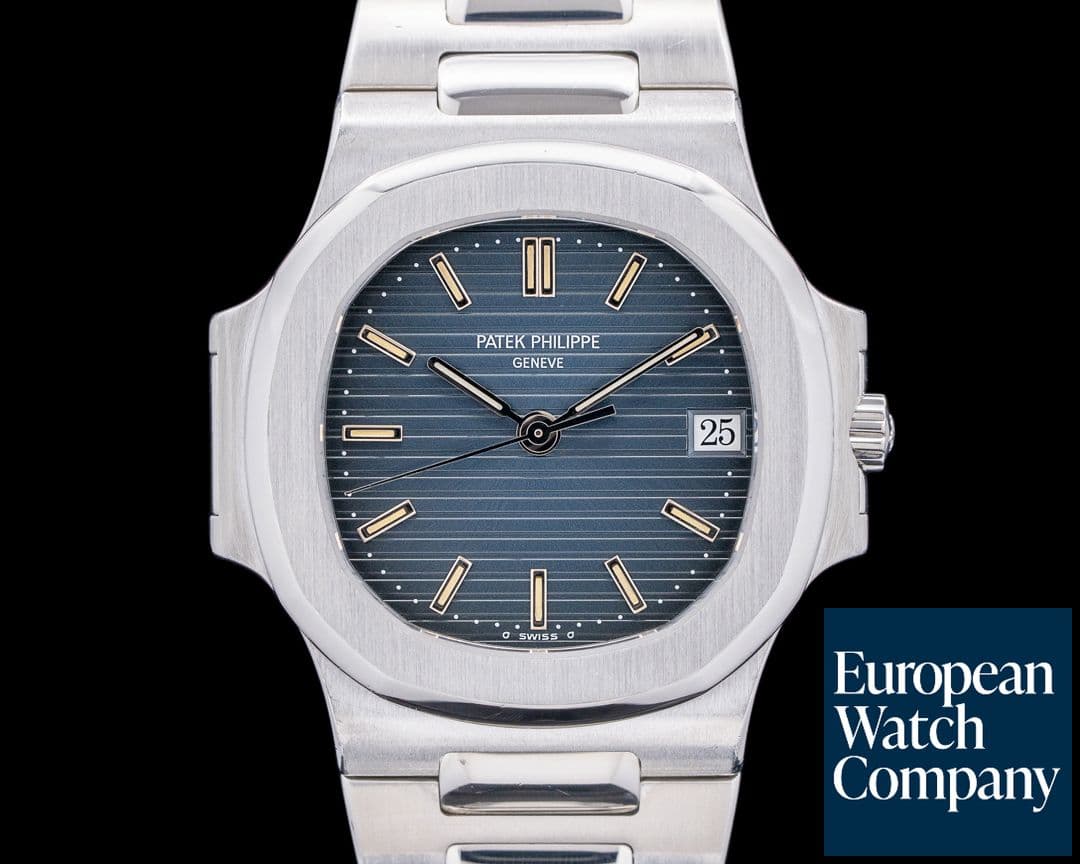 Image of Patek Philippe Nautilus 3800 Automatic Blue Dial SS