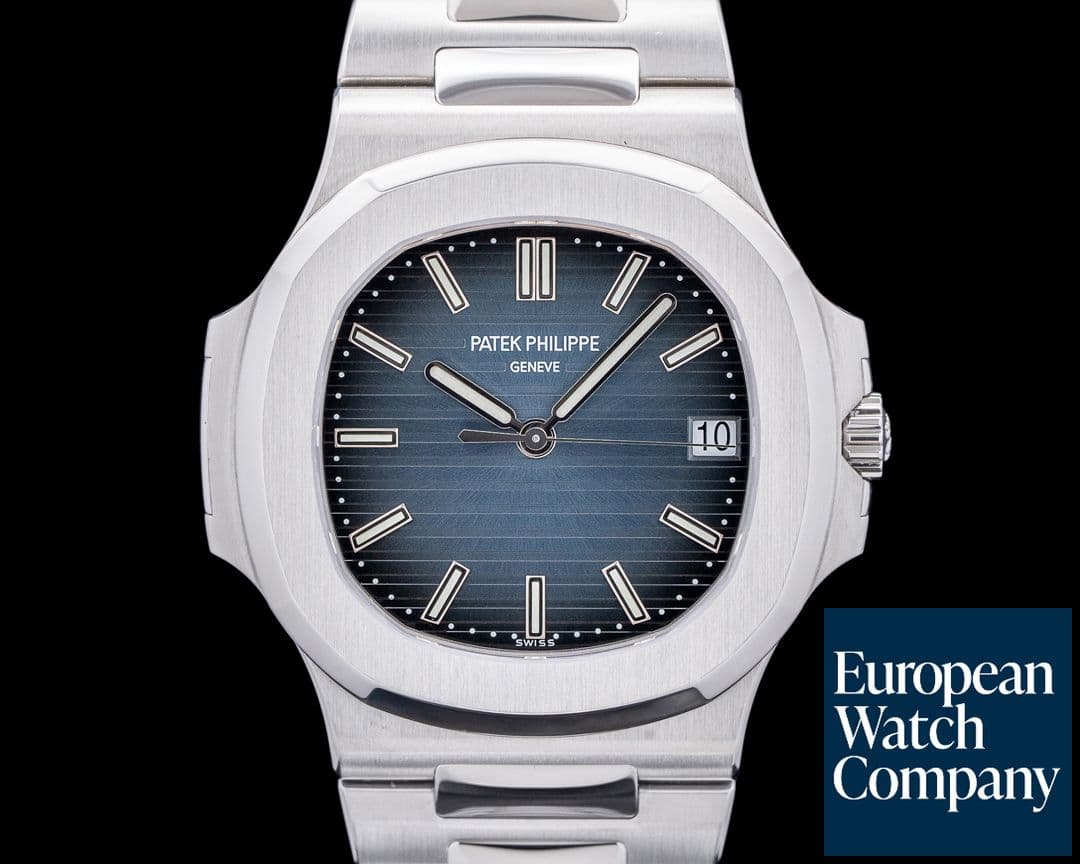 Image of Patek Philippe Jumbo Nautilus 5711/1A SS Blue Dial 26-330 Movement