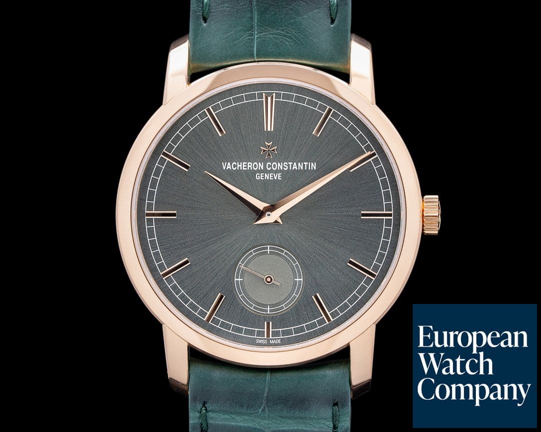 Image of Vacheron Constantin Traditionnelle 18K Rose Gold Green Dial 2024