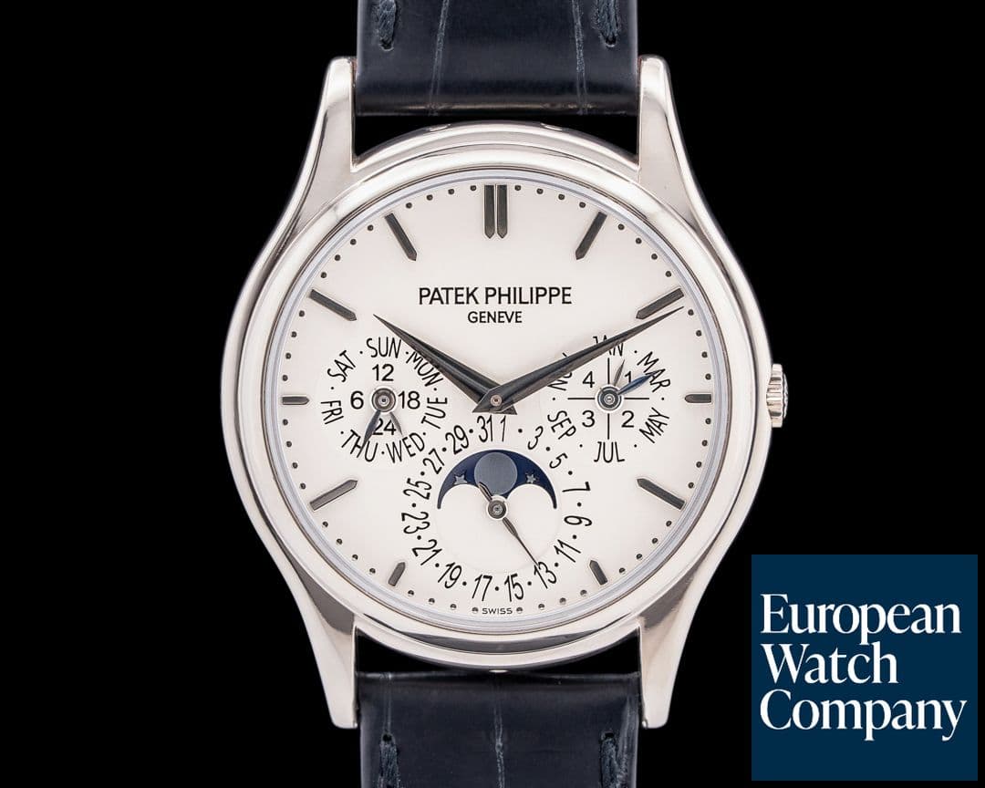 Image of Patek Philippe Perpetual Calendar 5140G Ultra Thin 18K White Gold Silver Dial