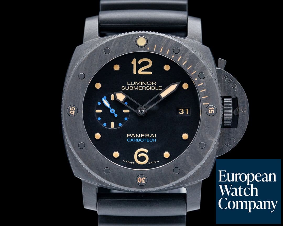 Image of Panerai Luminor Submersible 1950 3 Days Automatic Carbotech