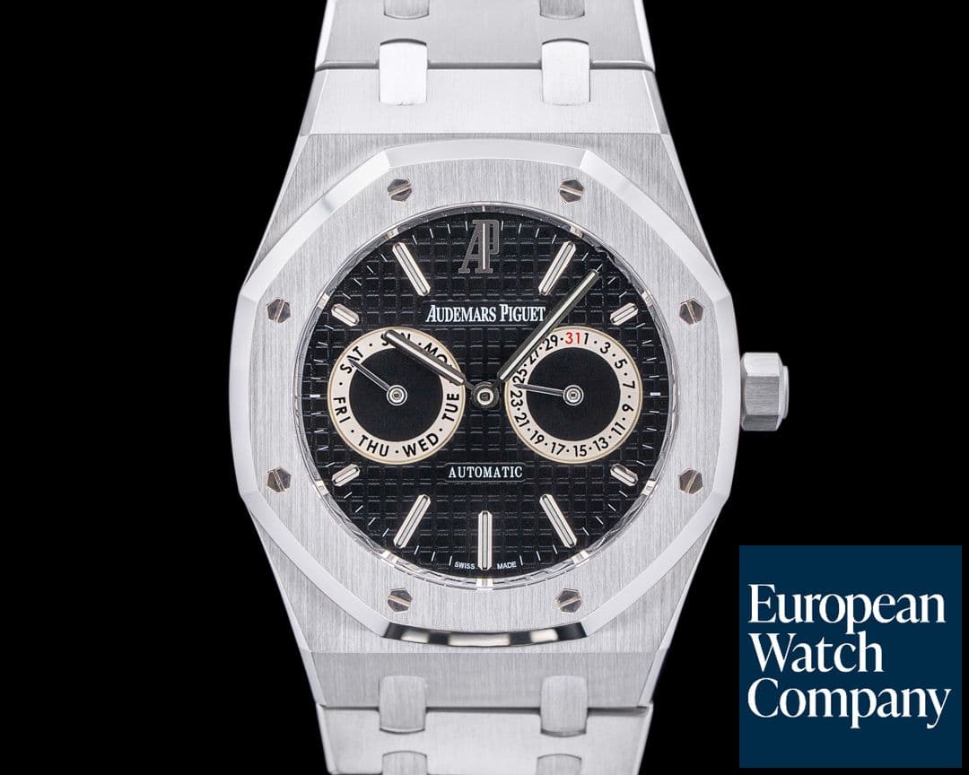 Image of Audemars Piguet Royal Oak 26330ST Day Date SS Black Dial
