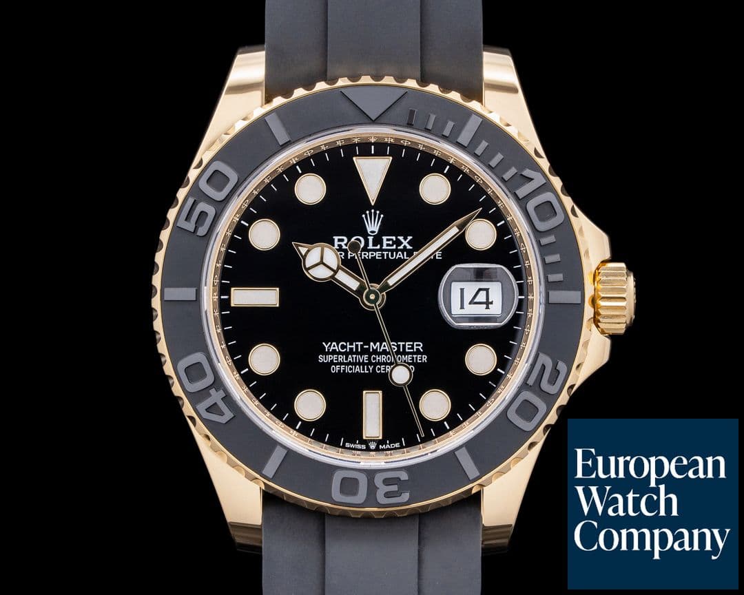 Image of Rolex Yacht Master 226658 18K Yellow Gold Black Dial