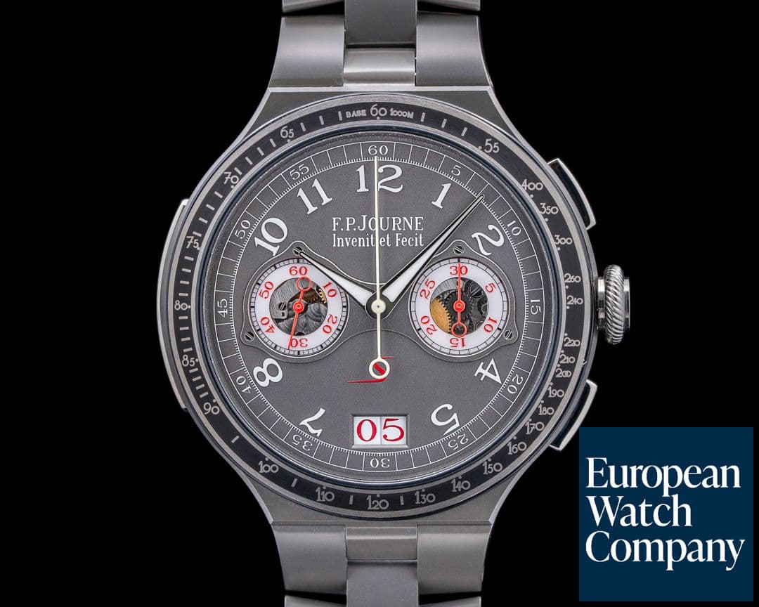 Image of F. P. Journe Chronographe Monopoussoir Rattrapante Titanium Gray Dial 2024