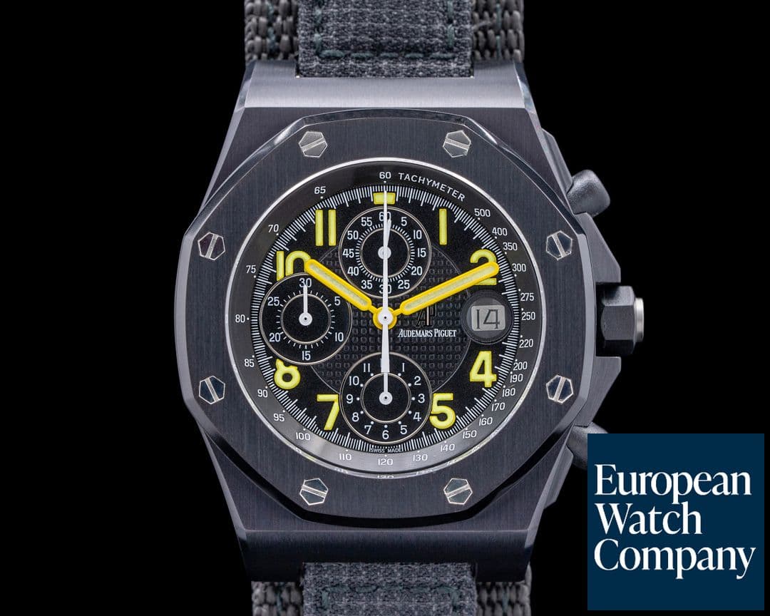 Image of Audemars Piguet Royal Oak Offshore "END OF DAYS" Black Dial LIMITED