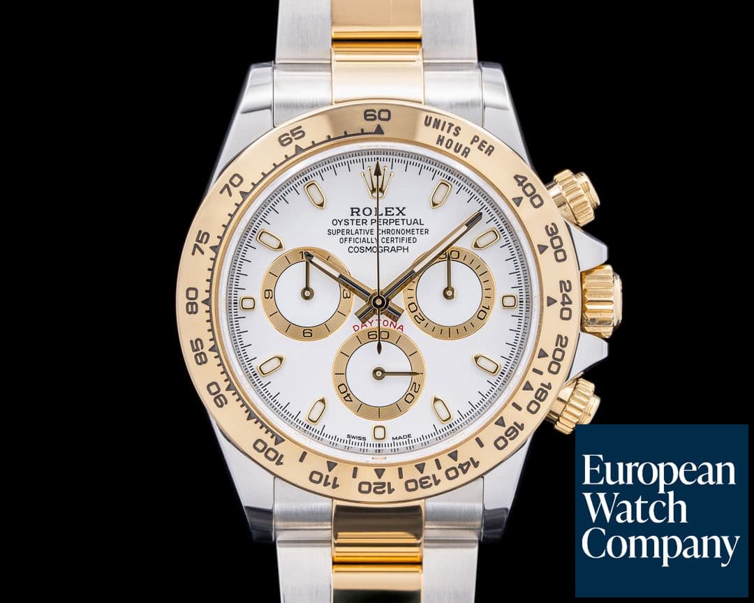 Image of Rolex Daytona 116503 18K Yellow Gold / SS White Dial