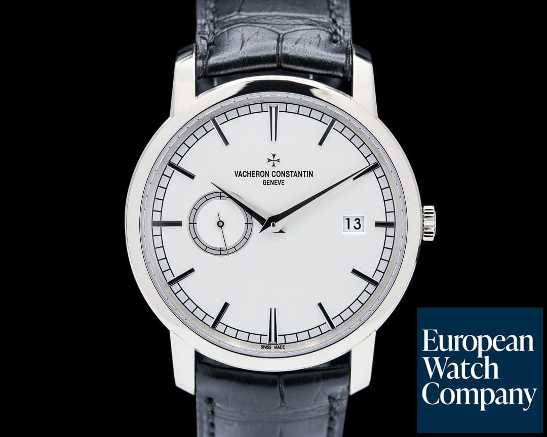 Image of Vacheron Constantin Patrimony Traditionnelle 18K White Gold Silver Dial