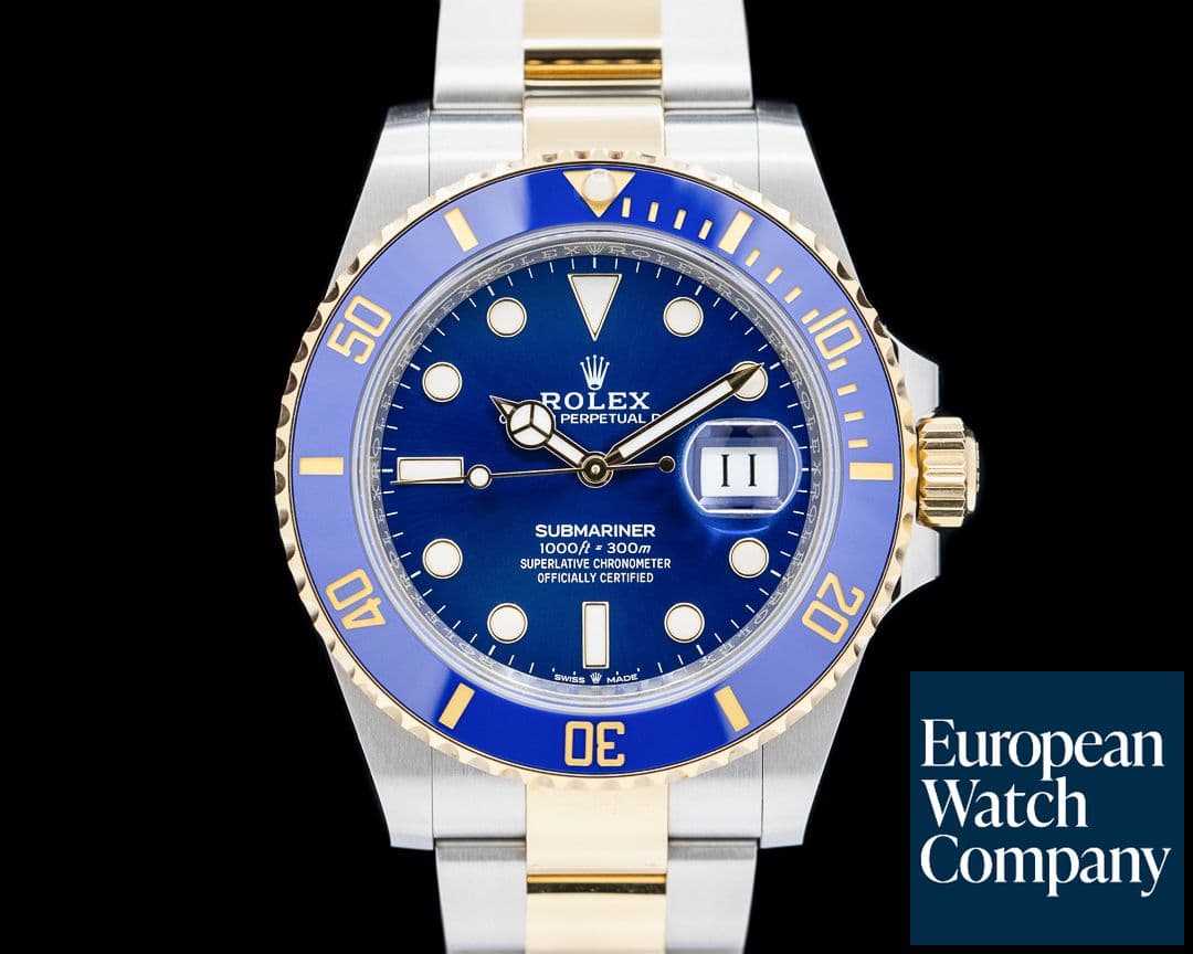 Image of Rolex Submariner 126613LB 18K YG / SS Blue Dial