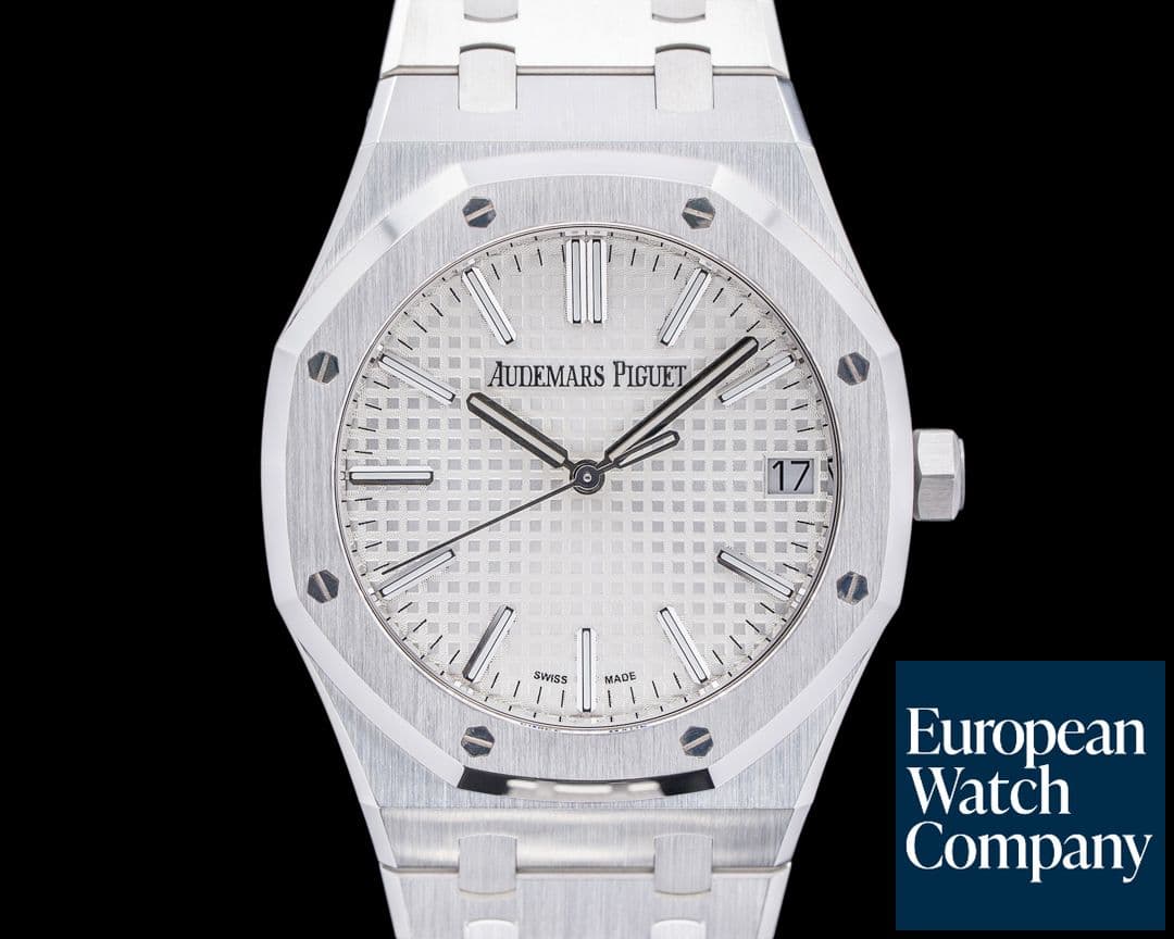 Image of Audemars Piguet 15510ST Royal Oak SS Silver Dial