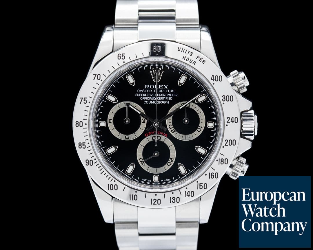 Image of Rolex Daytona 116520 SS Black Dial