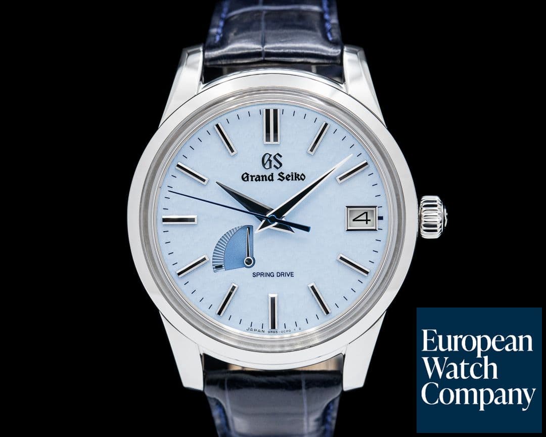 Image of Grand Seiko Spring Drive "Skyflake" SS Blue Dial 2025