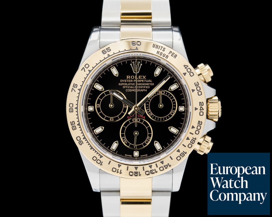Image of Rolex Daytona 116503 18K Yellow Gold / SS Black Dial