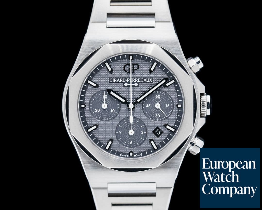 Image of Girard Perregaux Laureato Chronograph Titanium Gray Dial 2024