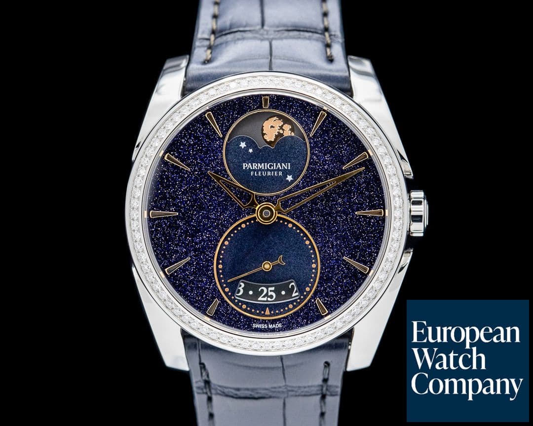 Image of Parmigiani Fleurier Tonda Métropolitaine Sélène SS Diamonds Galaxy Dial 2024