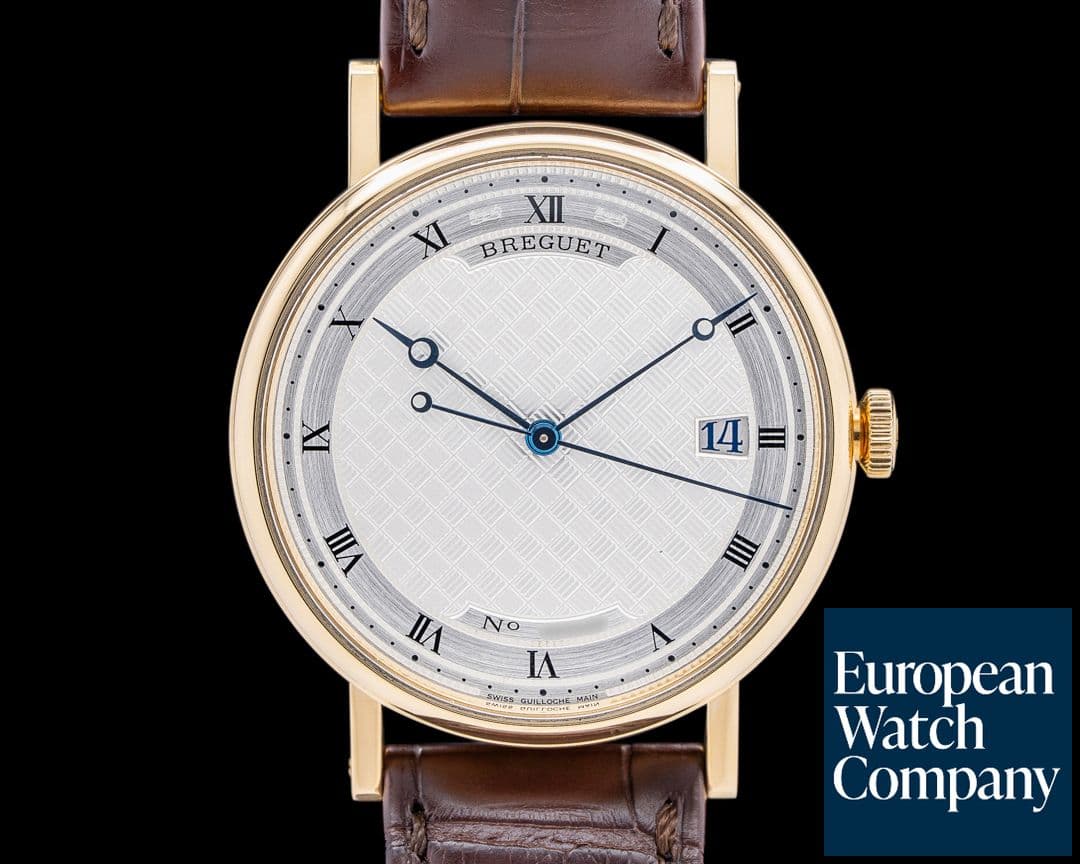 Image of Breguet Classique Guilloche Dial 18K Yellow Gold